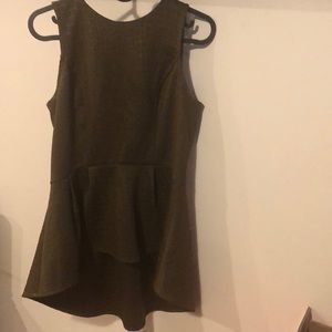 Olive green blouse